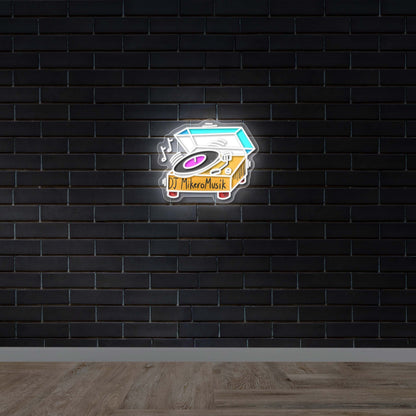 DJ Mikero Musik - Premium Neon Artwork