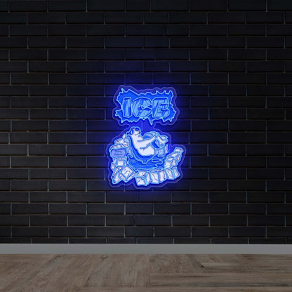 ICE - Premium Neon Artwork