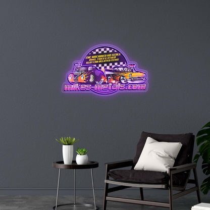 mikes-metals.com - Premium Neon Artwork