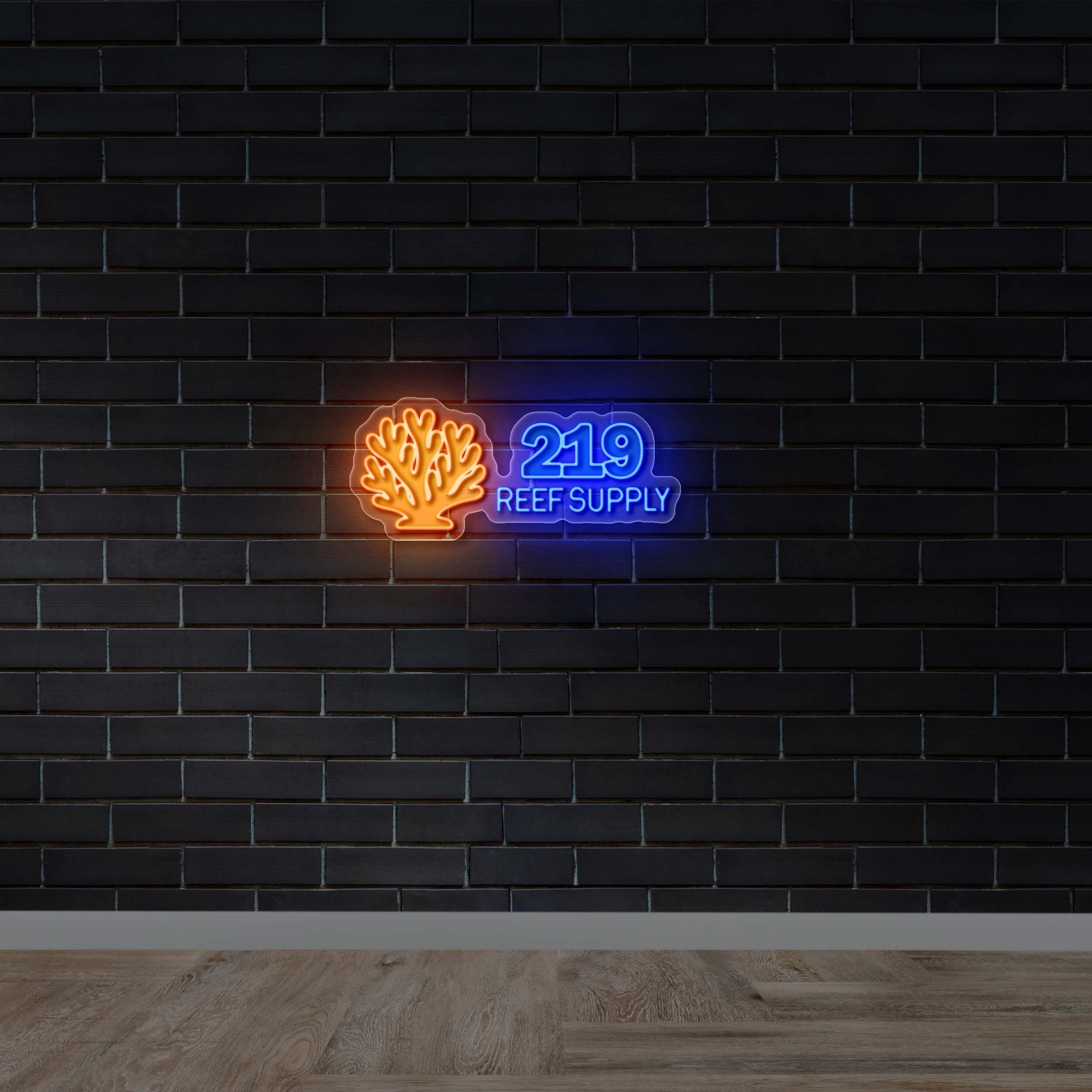 219 Reef Supply - Premium Neon Artwork