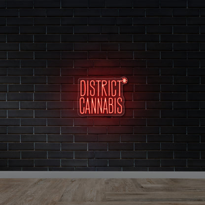 District Cannabis Neon Sign Package - Premium Neon Artwork