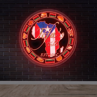 Jefa’s Table - Premium Neon Artwork