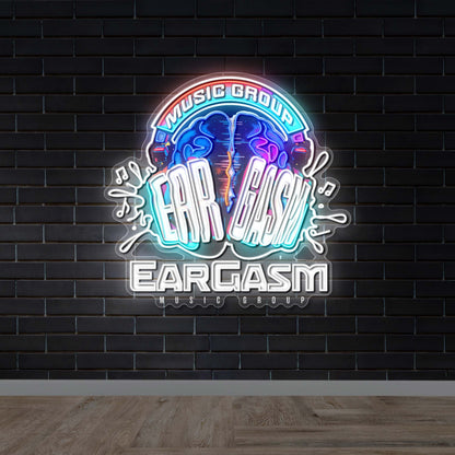 EARGASM MUSIC GROUP - Premium Neon Artwork