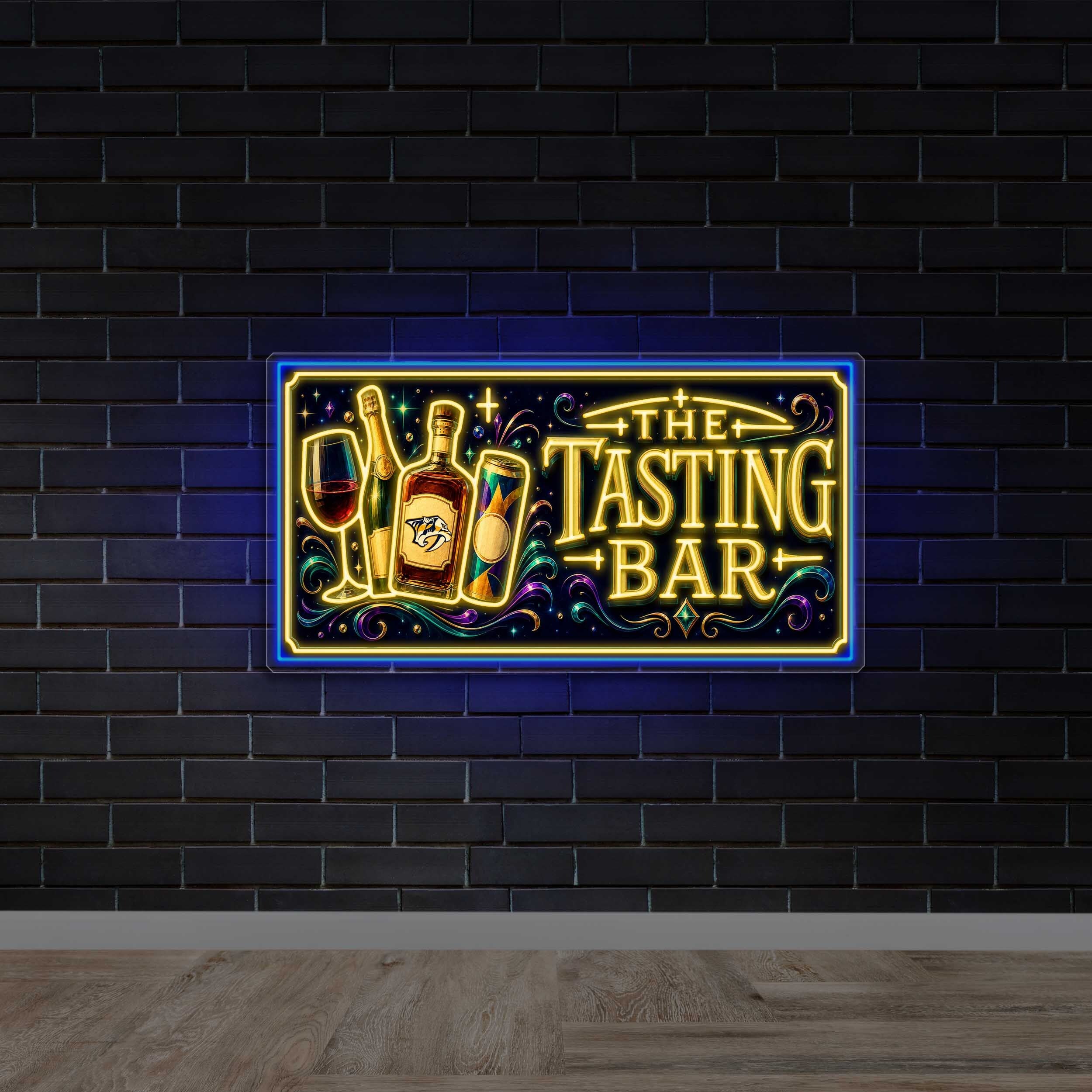 THE TASTING BAR - Premium Neon Artwork