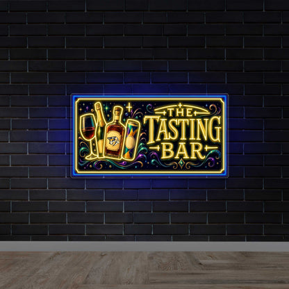 THE TASTING BAR - Premium Neon Artwork