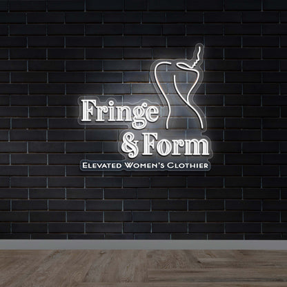 Fringe & Form | 2nd Version - Premium Neon Artwork
