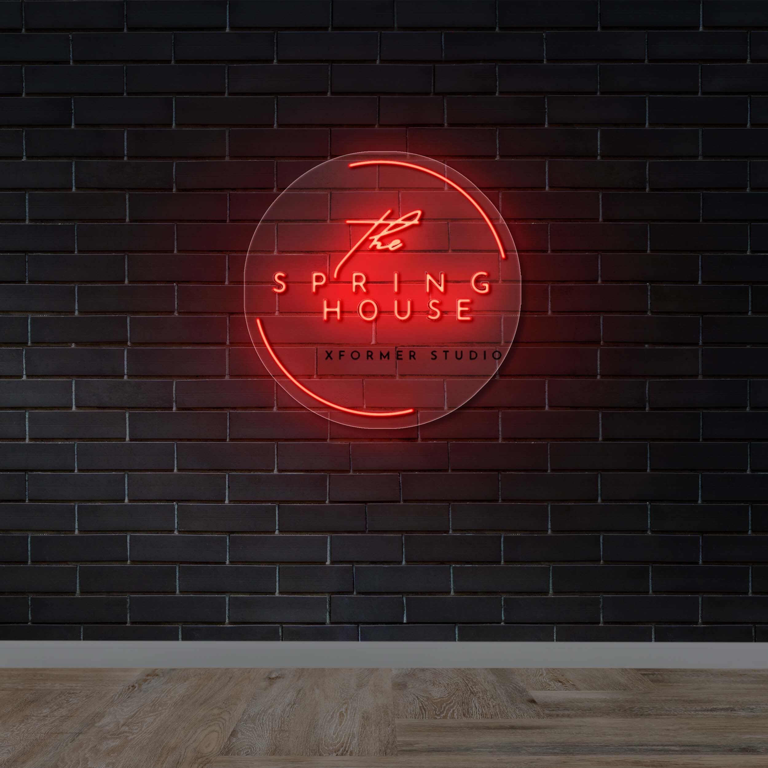 THE SPRING HOUSE -  Premium Neon Artwork