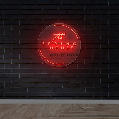 THE SPRING HOUSE -  Premium Neon Artwork