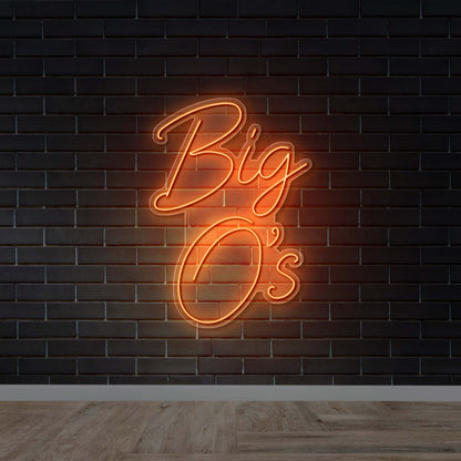 Big O's - Premium Neon Artwork