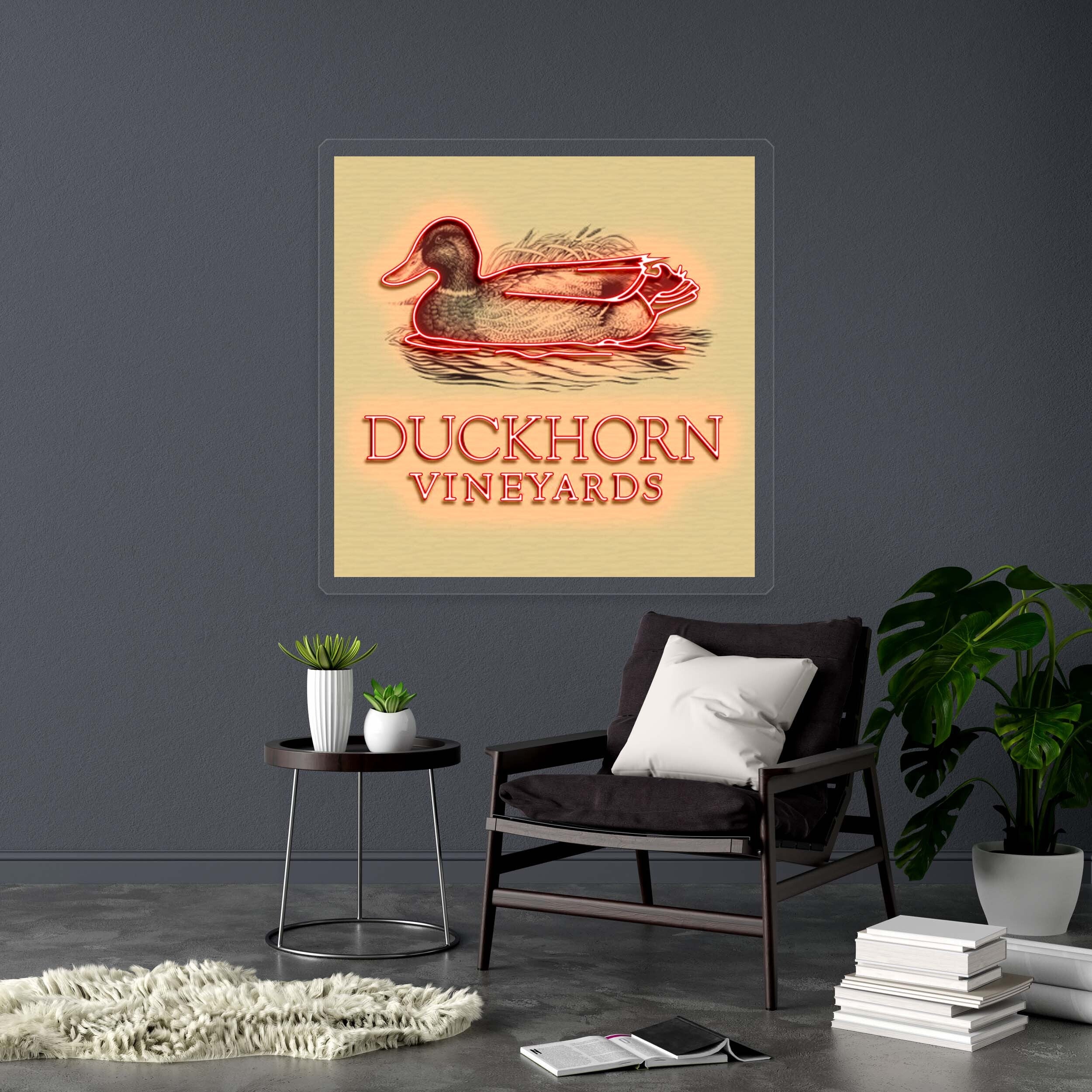 DUCKHORN - Premium Neon Artwork
