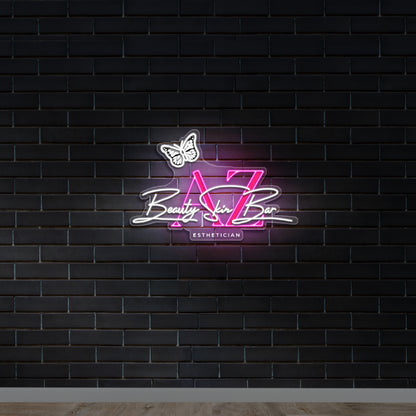 BEAUTY SKIN BAR - Premium Neon Artwork