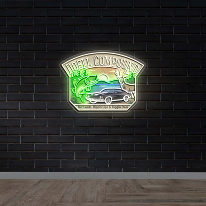 Doell Compound - Premium Neon Artwork