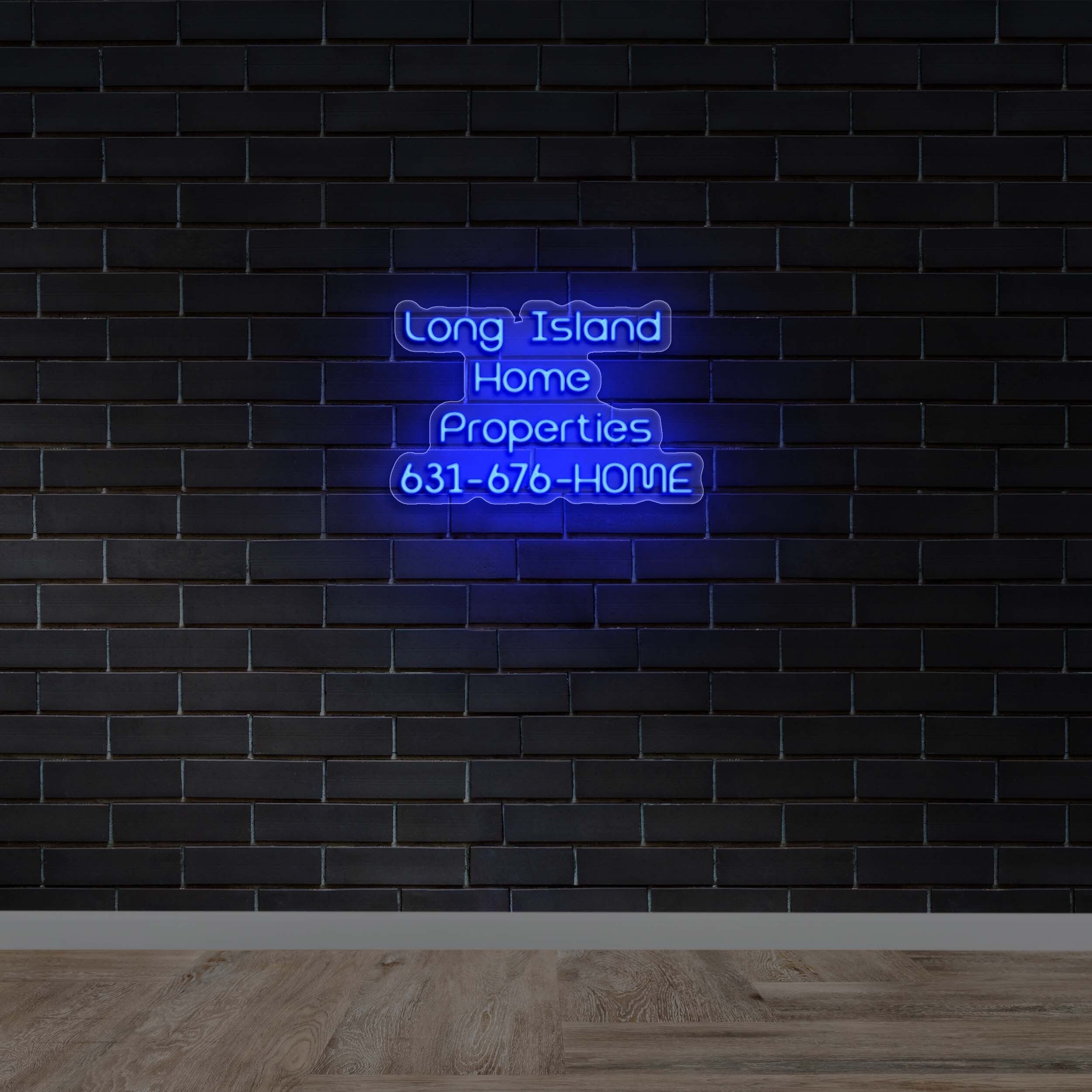 LONG ISLAND HOME PROPERTIES -  Premium Neon Artwork