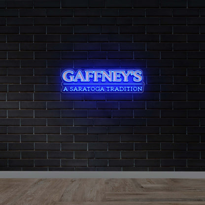 GAFFNEY'S A Saratoga Edition - Premium Neon Artwork
