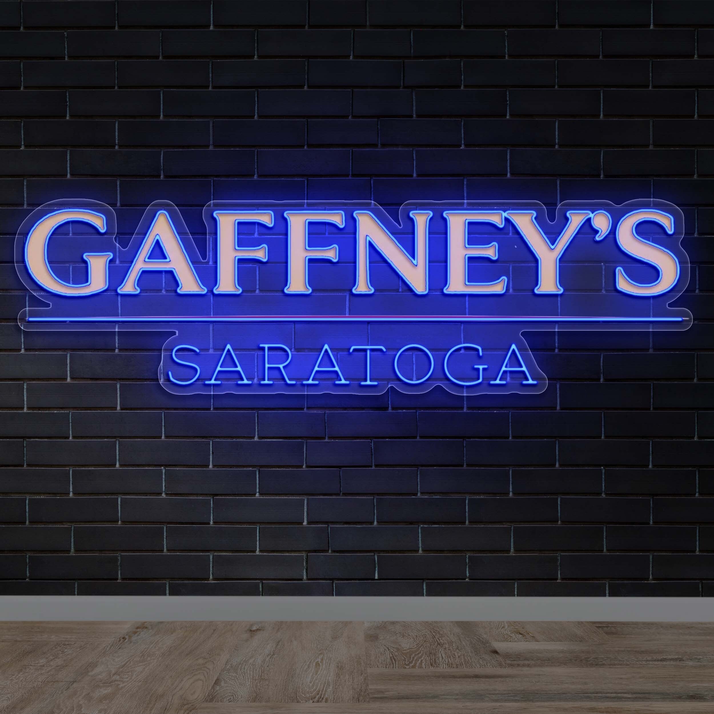 GAFFNEY'S SARATOGA - Premium Neon Artwork