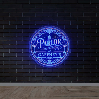 THE PARLOR AT GAFFNEY'S - Premium Neon Artwork