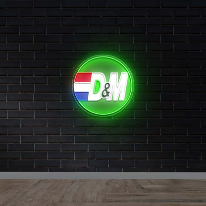 D&M Service - Premium Neon Artwork