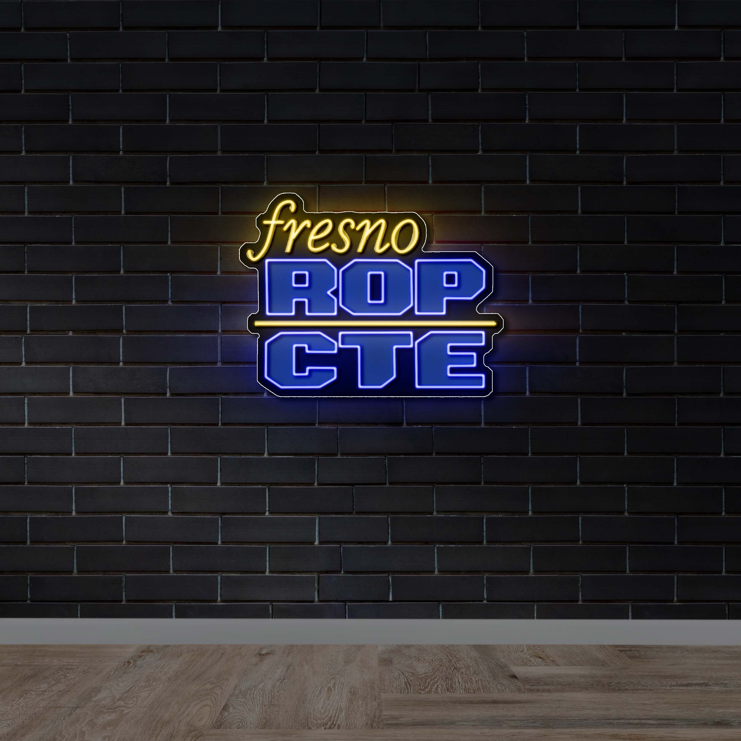 FRESNO ROP CTE - Premium Neon Artwork