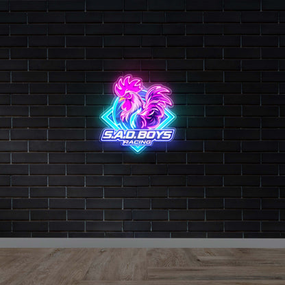 S.A.D BOYS RACING - Premium Neon Artwork