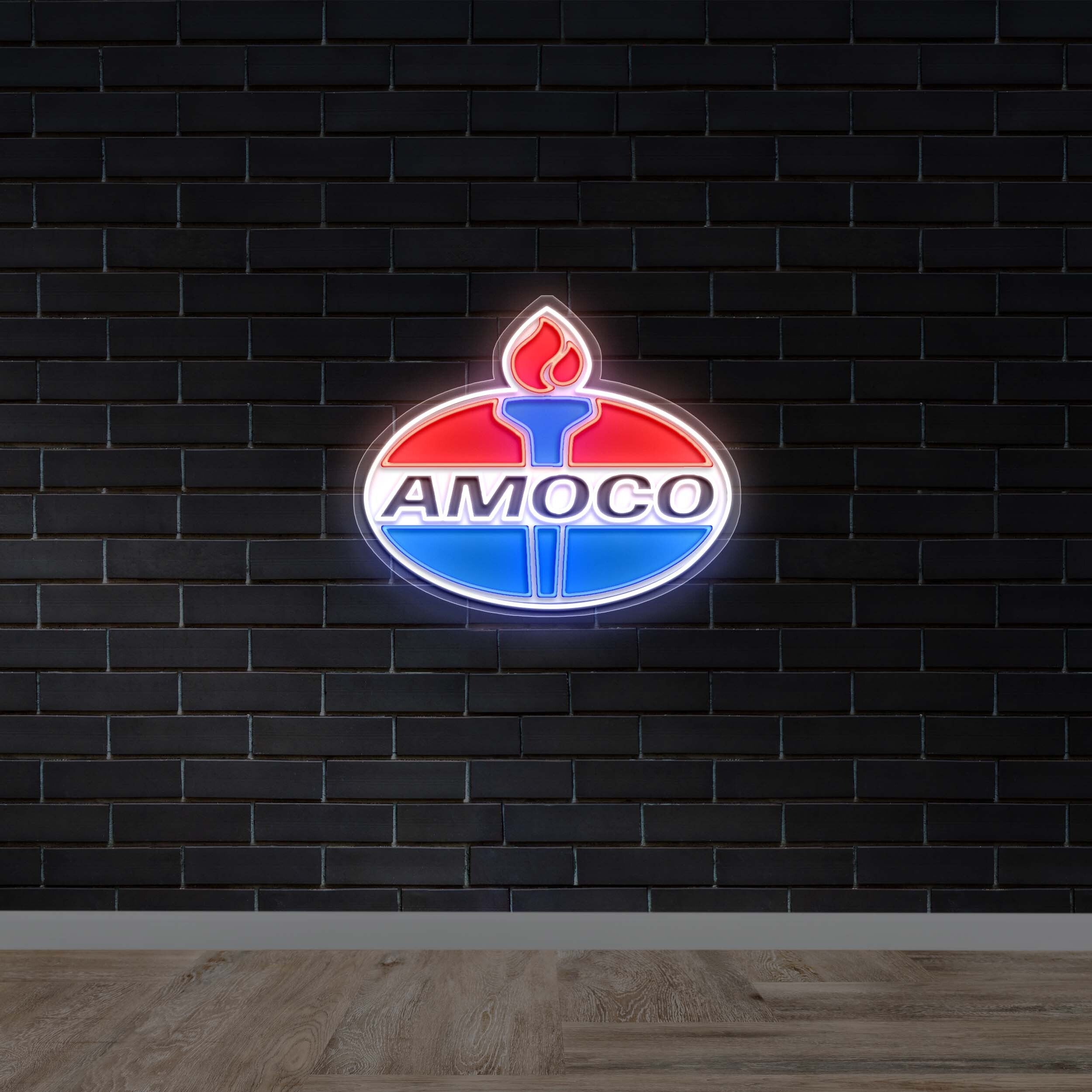 Amoco - Premium Neon Artwork