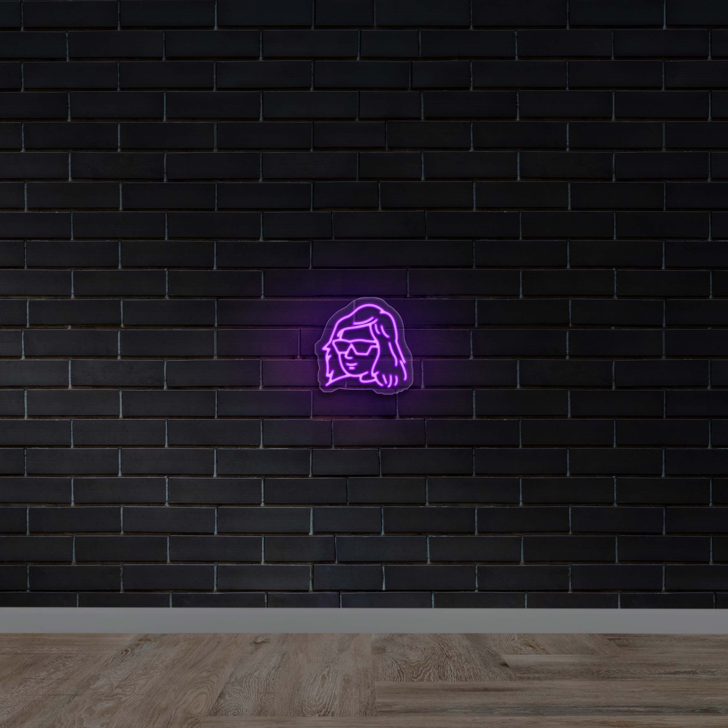 Minor Figure - Premium Neon Artwork