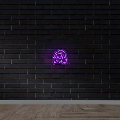 Minor Figure - Premium Neon Artwork