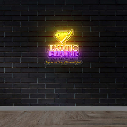 EXOTIC REFUND -  Premium Neon Artwork