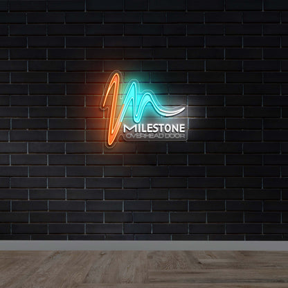 MILESTONE - Premium Neon Artwork