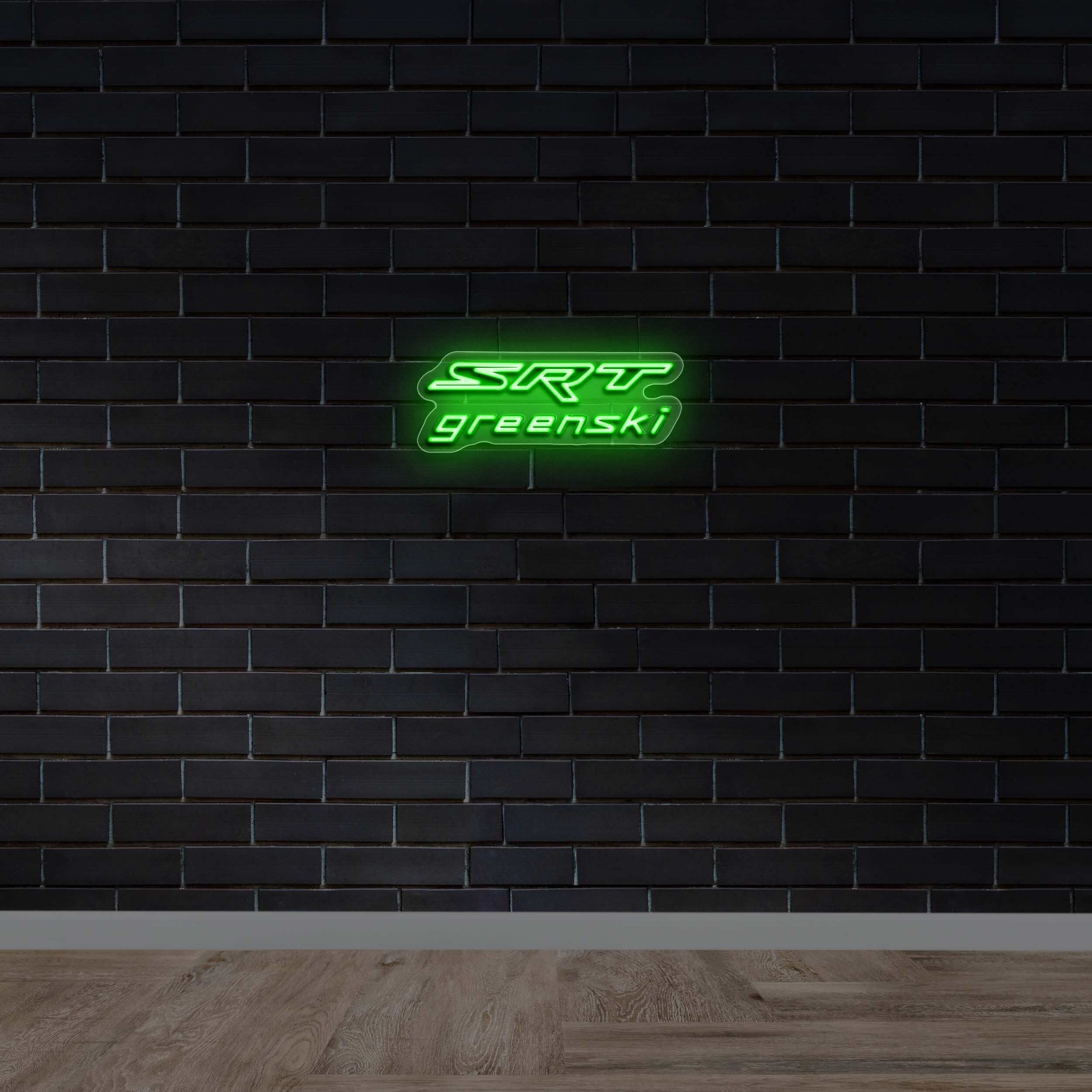 SRT Greenski - Premium Neon Artwork