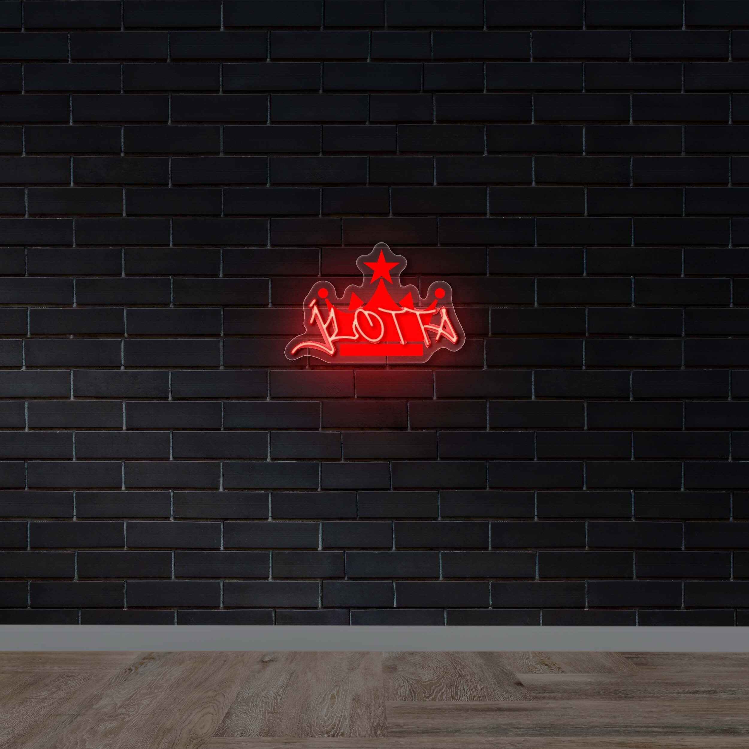 JLotta with star - Premium Neon Artwork