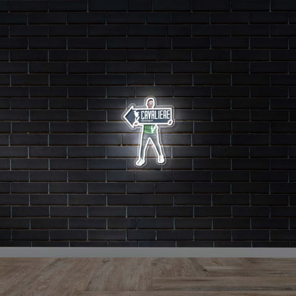 Cavaliere Nicaragua - Premium Neon Artwork