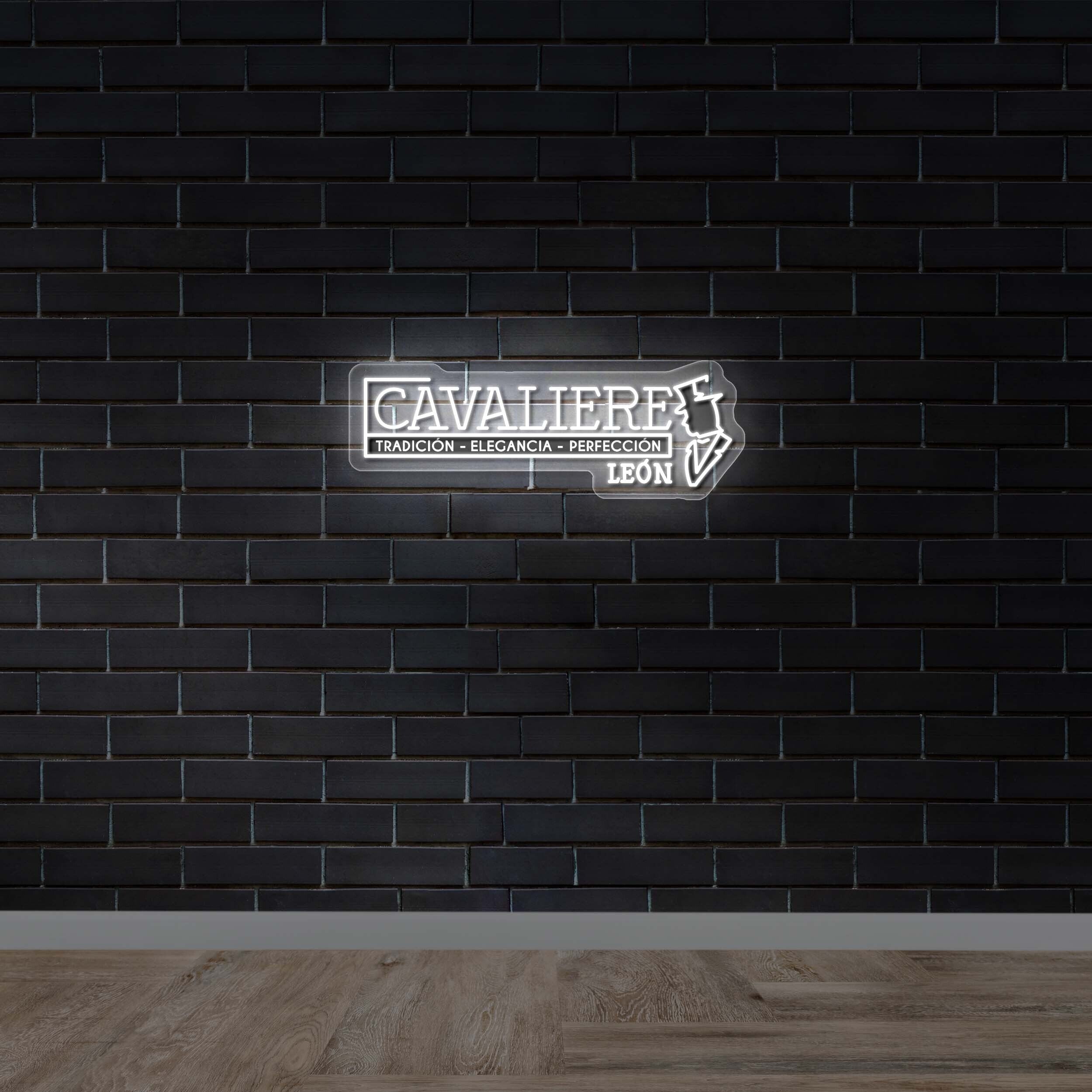 CAVALIERE - Premium Neon Artwork