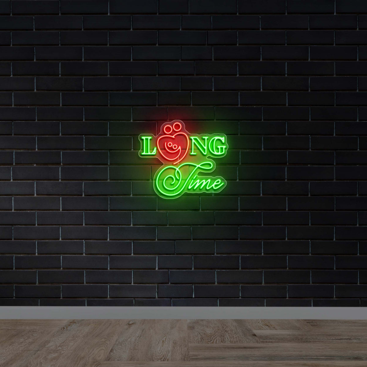 Long Time (version 2) - Premium Neon Artwork