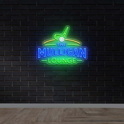 THE MULLIGAN LOUNGE - Premium Neon Artwork