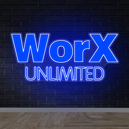 WorX Unlimited - Premium Neon Artwork