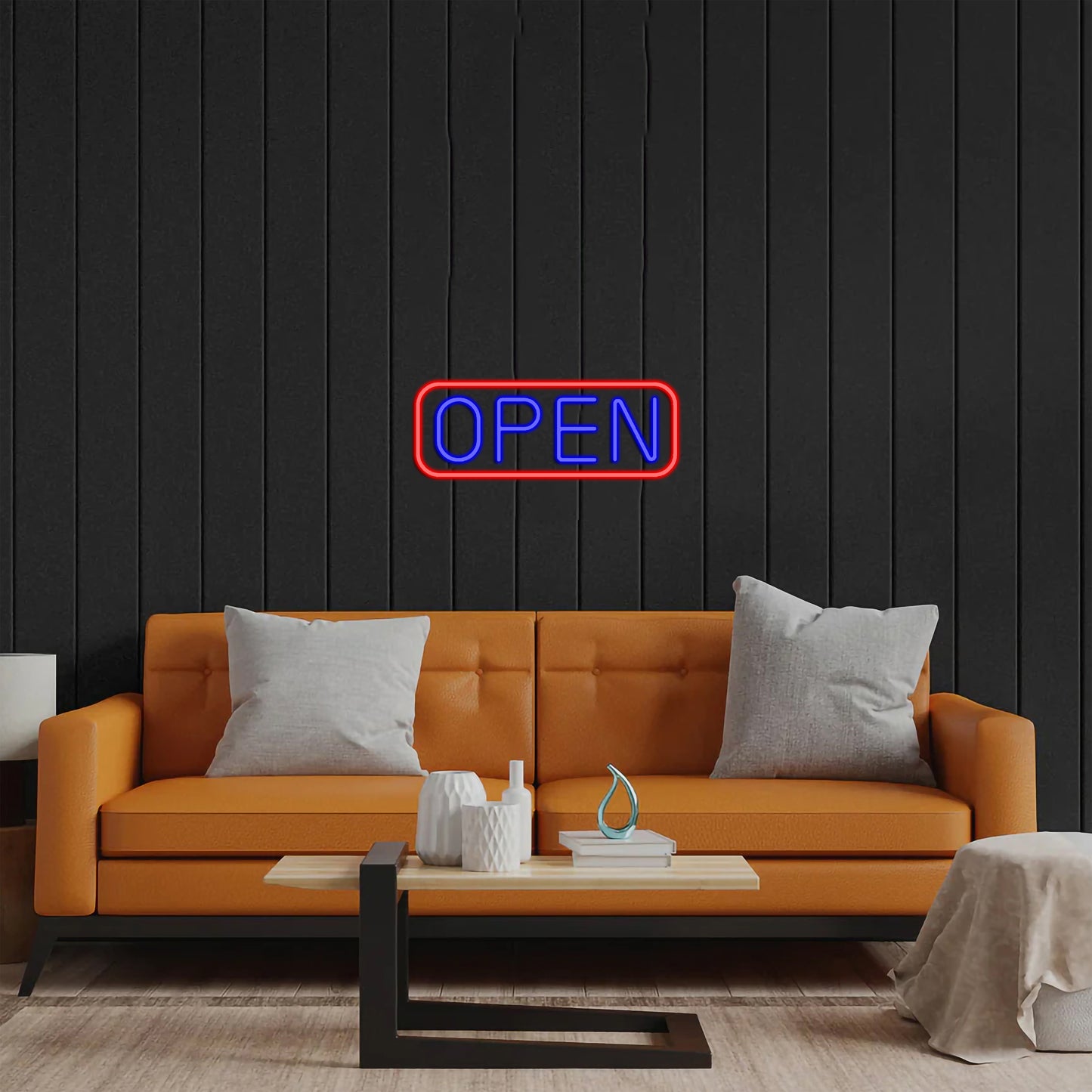 Open Sign - Premium Neon Artwork