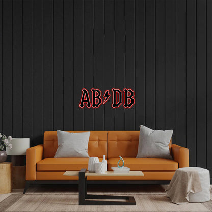 AB DB - Premium Neon Artwork