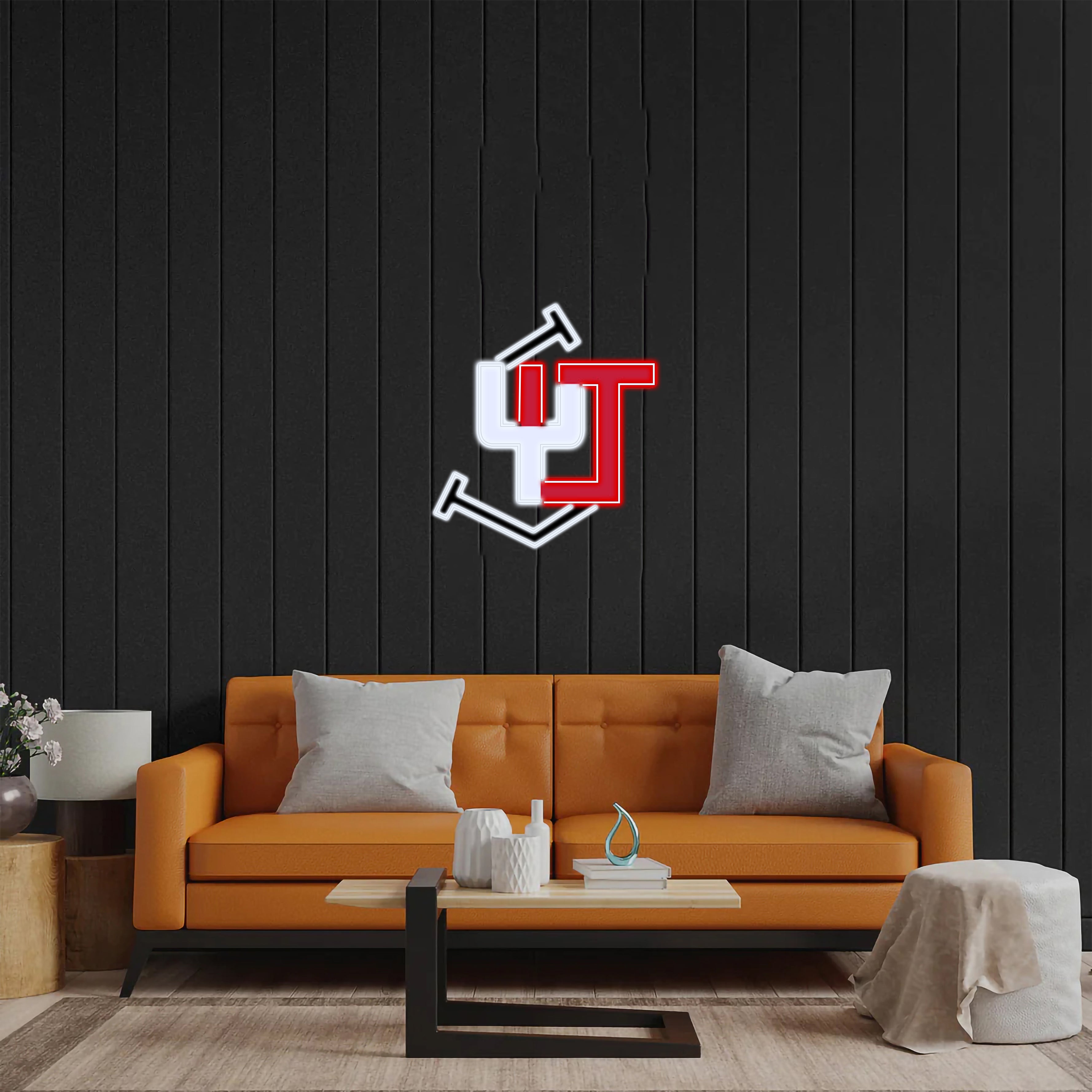 Pin & Pull - Premium Neon Artwork