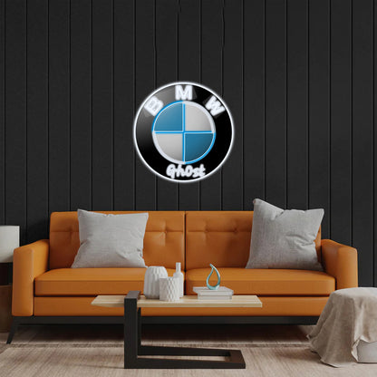 BMW Ghost - Premium Neon Artwork