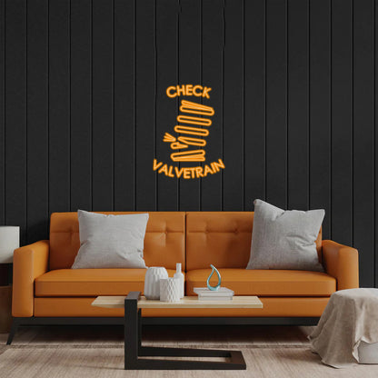 Check Valvetrain - Premium Neon Artwork