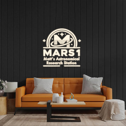 MARS 1 - Premium Neon Artwork