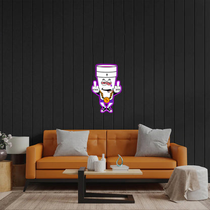 Cup of Lean - Premium Neon Artwork