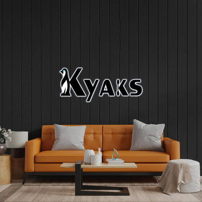 Kyaks - Premium Neon Artwork