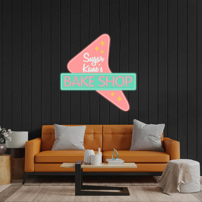Sugar Kane's Bake Shop - Premium Neon Artwork
