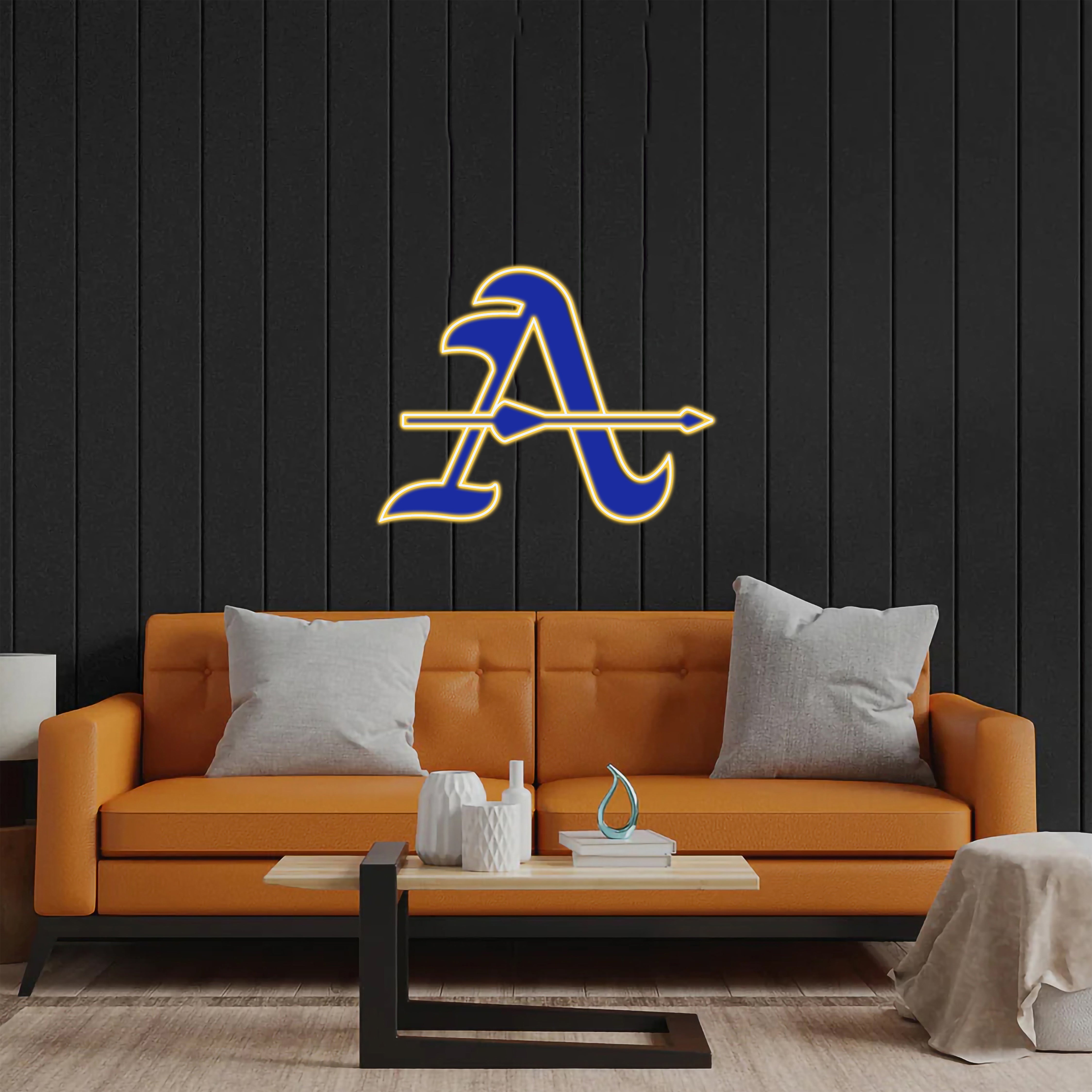 A Logo - Premium Neon Artwork