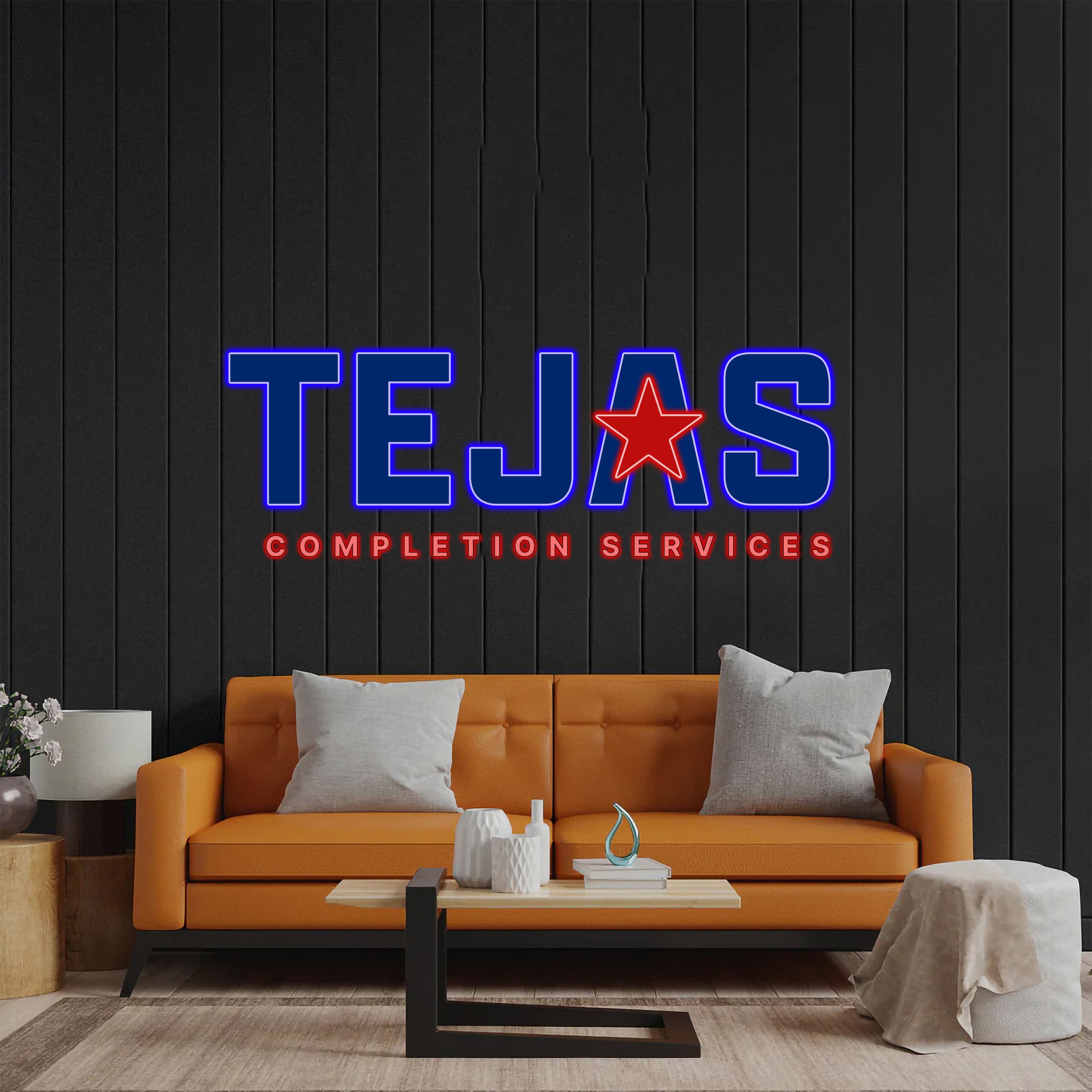 TEJAS - Premium Neon Artwork