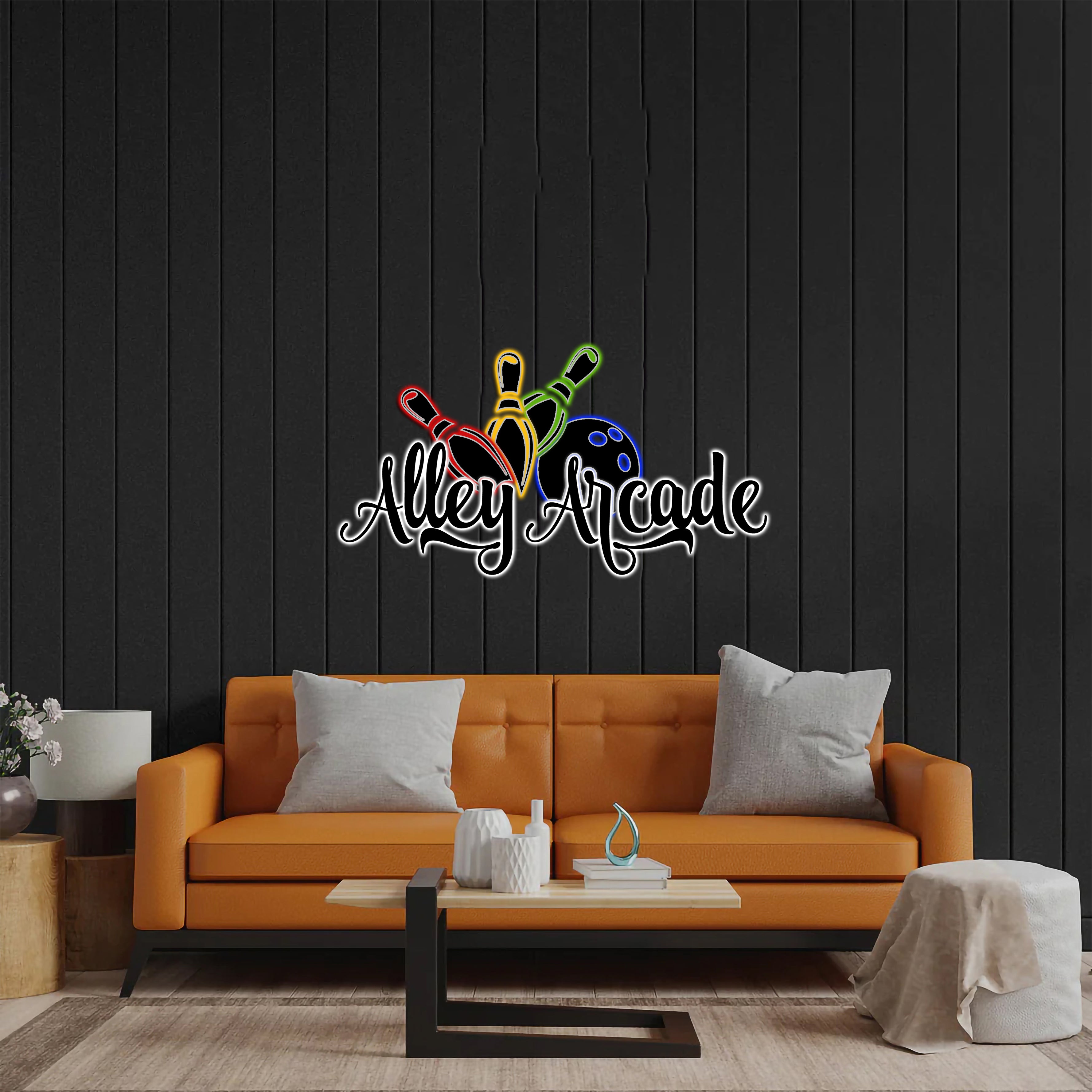 Alley Arcade - Premium Neon Artwork