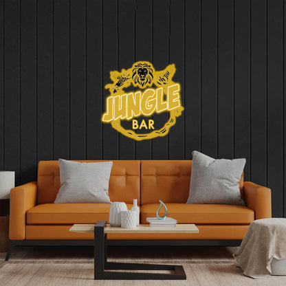 JUNGLE BAR - Premium Neon Artwork