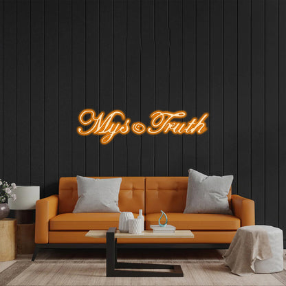 Mys Truth - Premium Neon Artwork