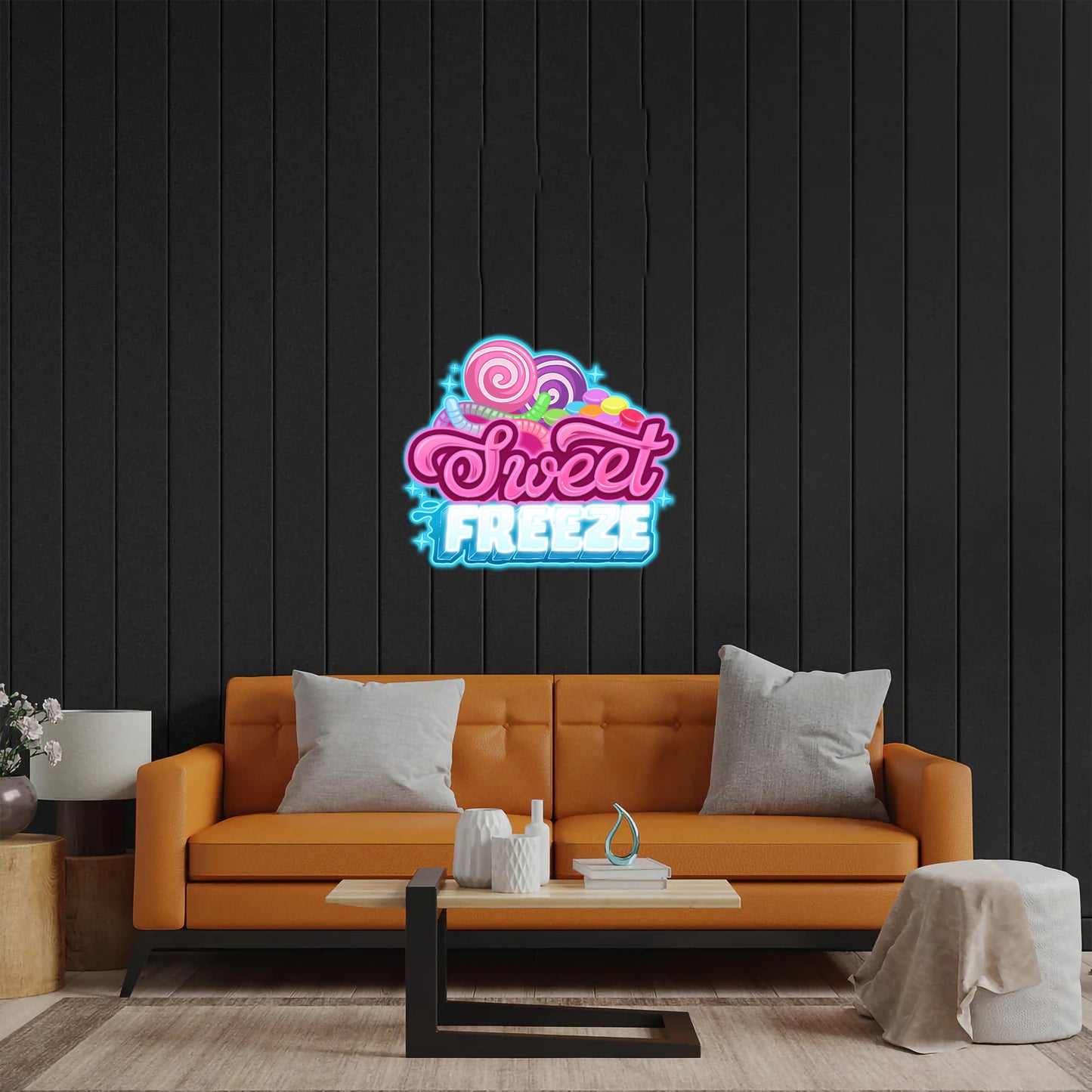 Sweet Freeze - Premium Neon Artwork